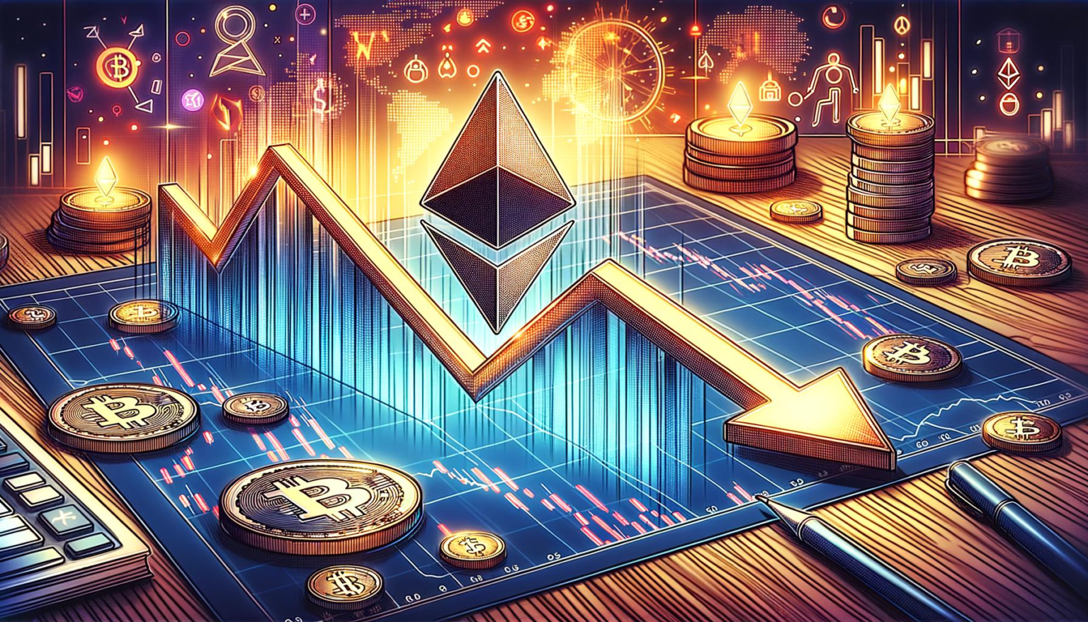 wp header logo 2516 Ethereum Turns Lower — Market Sentiment Softens As $4K Level Gives Way