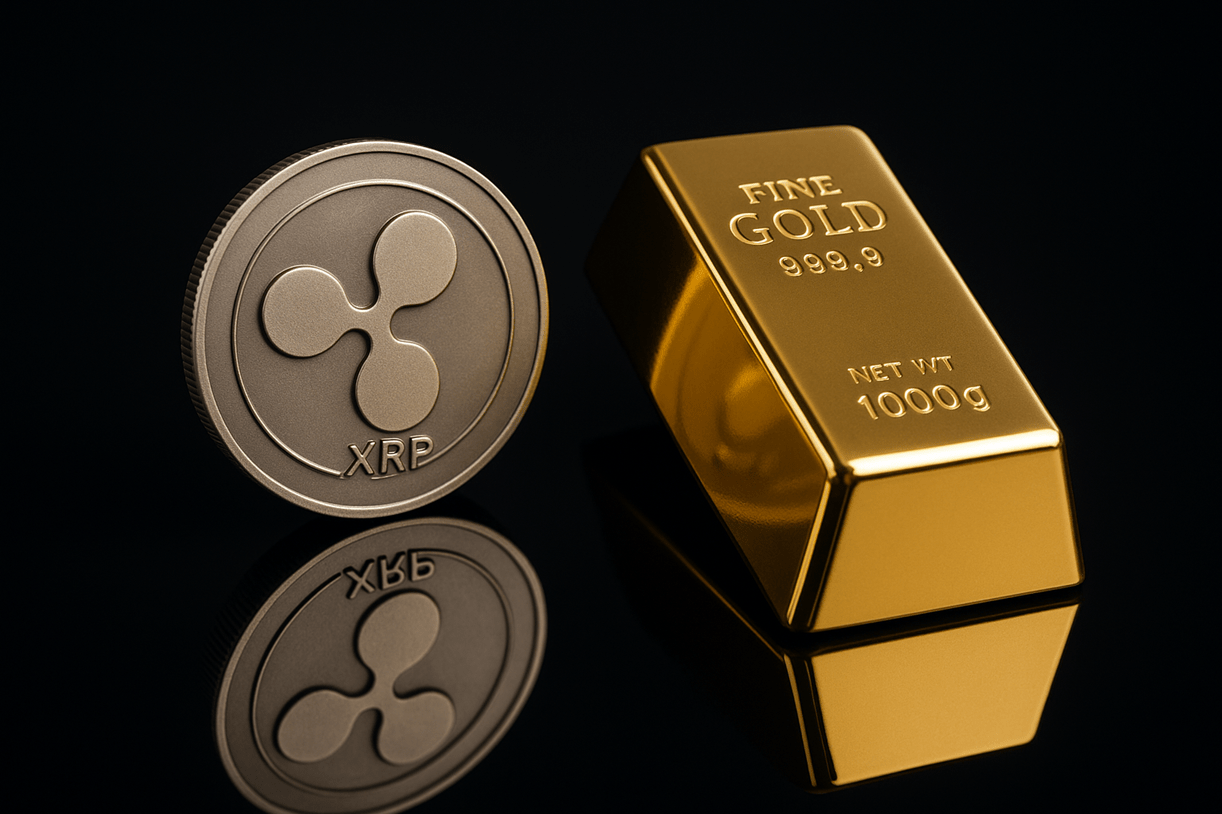 wp header logo 2707 XRP Chart Mirrors Gold Right Before Its Parabolic Run