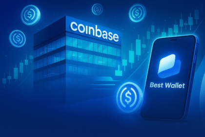 wp header logo 2764 Coinbase Reports $433M Profit Thanks to Stablecoin Growth – Best Wallet Token Crosses $16.7M