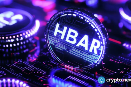 wp header logo 553 HBAR price pattern points a surge despite deteriorating network growth