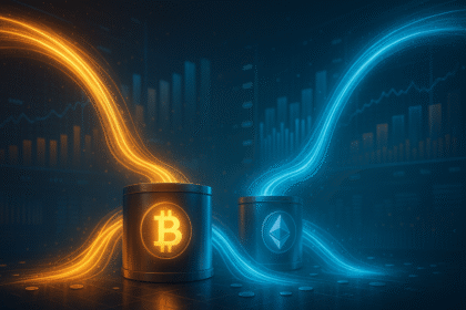 wp header logo 564 Bitcoin, Ethereum Lead Record $5.95 Billion Inflows Into Crypto Funds