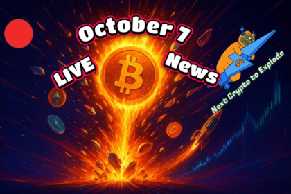 wp header logo 579 Next Crypto to Explode Live News Today: Timely Insights for Chart Sniffers (October 7)