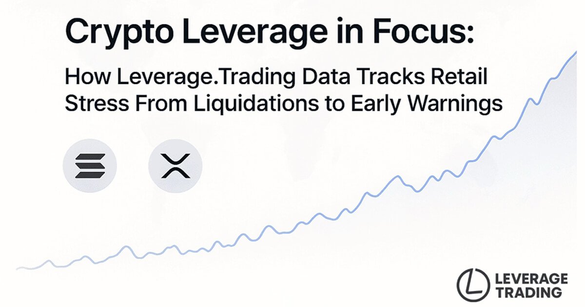 wp header logo 631 Crypto Leverage Trading in Focus: How Leverage.Trading Data Tracks Retail Stress From Liquidations to Early Warnings