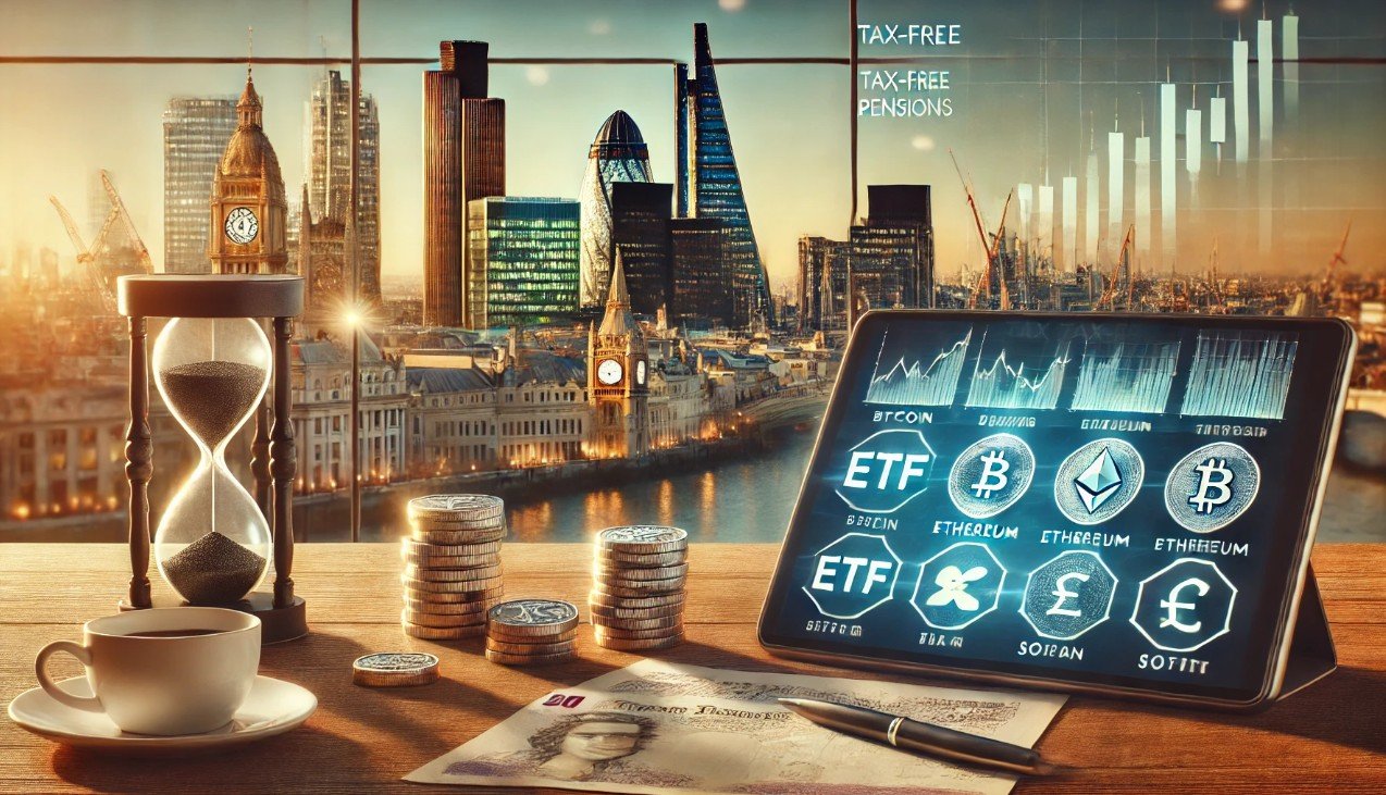 wp header logo 908 Crypto ETPs Set To Be Included In UK Tax-Free Accounts And Pension Funds From 2026