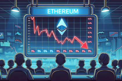 wp header logo 1204 Ethereum Sheds 5% Amid Market Pullback, Raising Risks of Deeper Correction