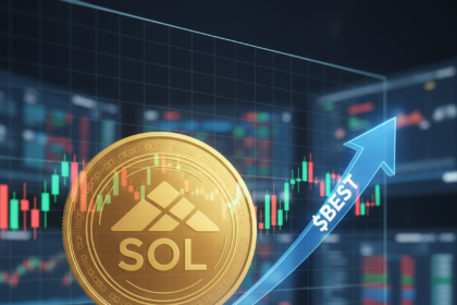 wp header logo 1239 Solana Price Consolidates as Best Wallet Presale Surges Past $17M