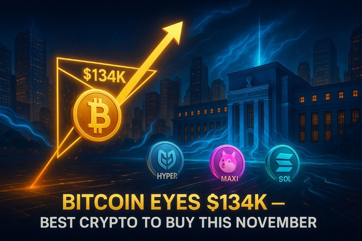 wp header logo 155 Bullish Pennant Promises $134K Retest for Bitcoin — Discover the Best Crypto to Buy Right Now