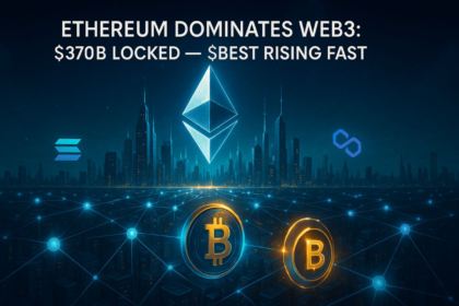 wp header logo 167 Ethereum Dominates Web3: $370B Locked — $BEST Rising Fast