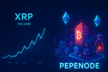 wp header logo 1677 XRP Volume Explodes As Smart Money Rotates Into Higher-Beta Plays Like PEPENODE