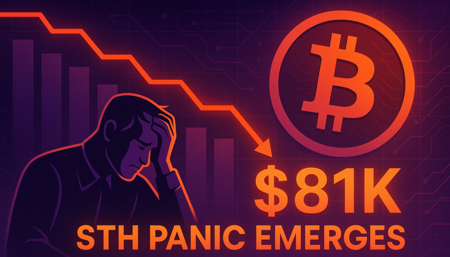 wp header logo 1796 STH Panic Emerges as Bitcoin Crashes To $81K: Realized P/L Turns Negative For The First Time This Cycle