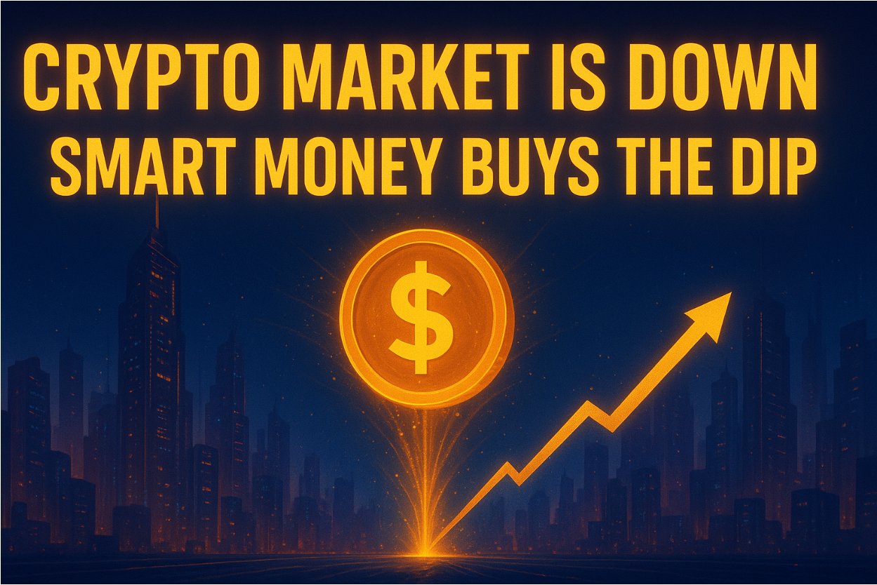 wp header logo 7 Crypto Market Is Down: Smart Money Buys the Dip
