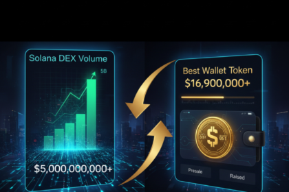 wp header logo 800 Solana DEX Volume Hits $5B as Best Wallet Token Surpasses $16.9M